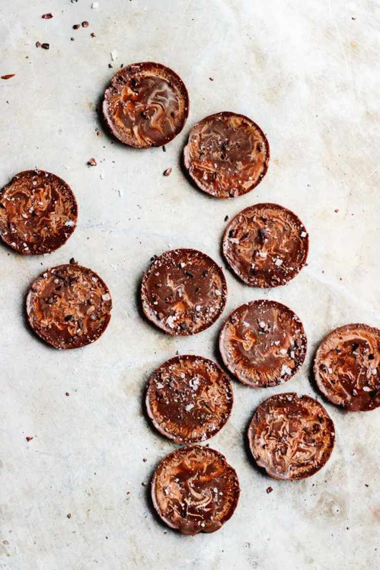 kakaové hroty chia recepty keto tukové bomby morská soľ kokosový olej