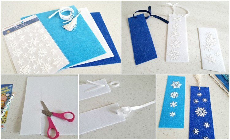 Vytvárajte záložky ako vianočné darčeky s 3 -ročnými