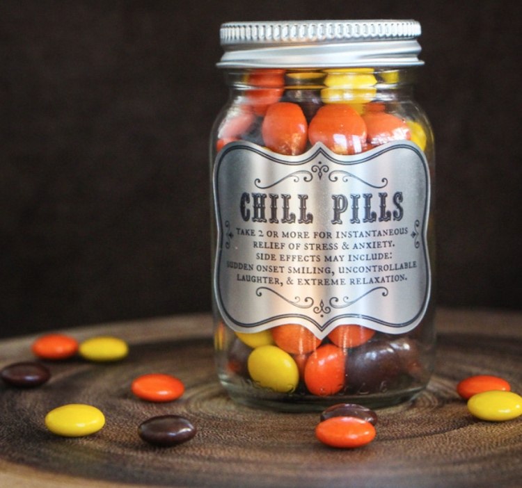 tabletky šťastia pilulky smarties ako darček