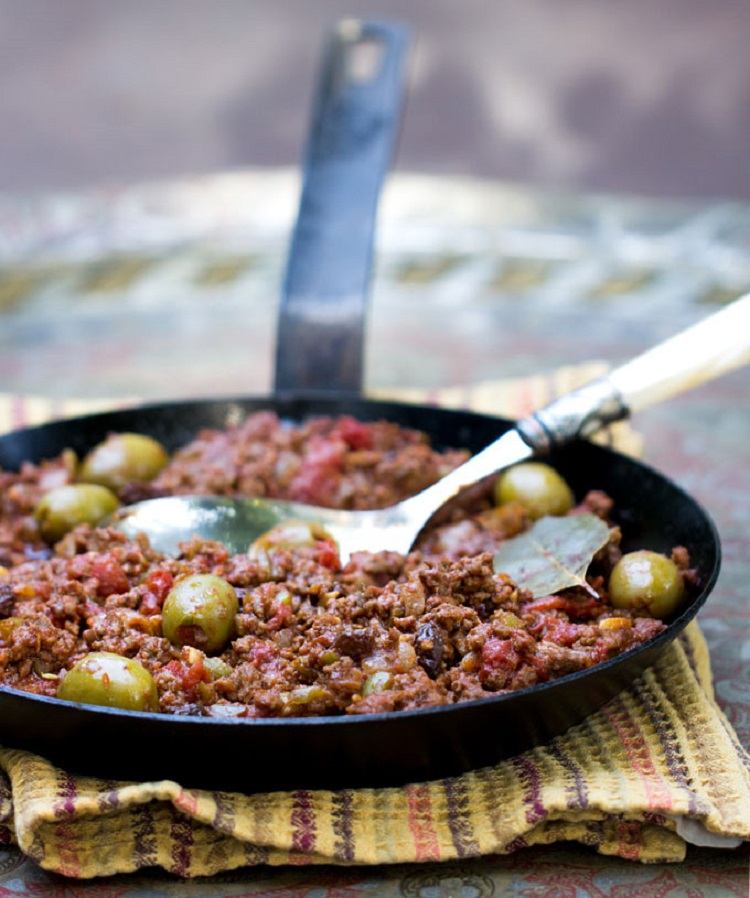 picadillo tapas recepty z mletého hovädzieho mäsa pikantný koriander