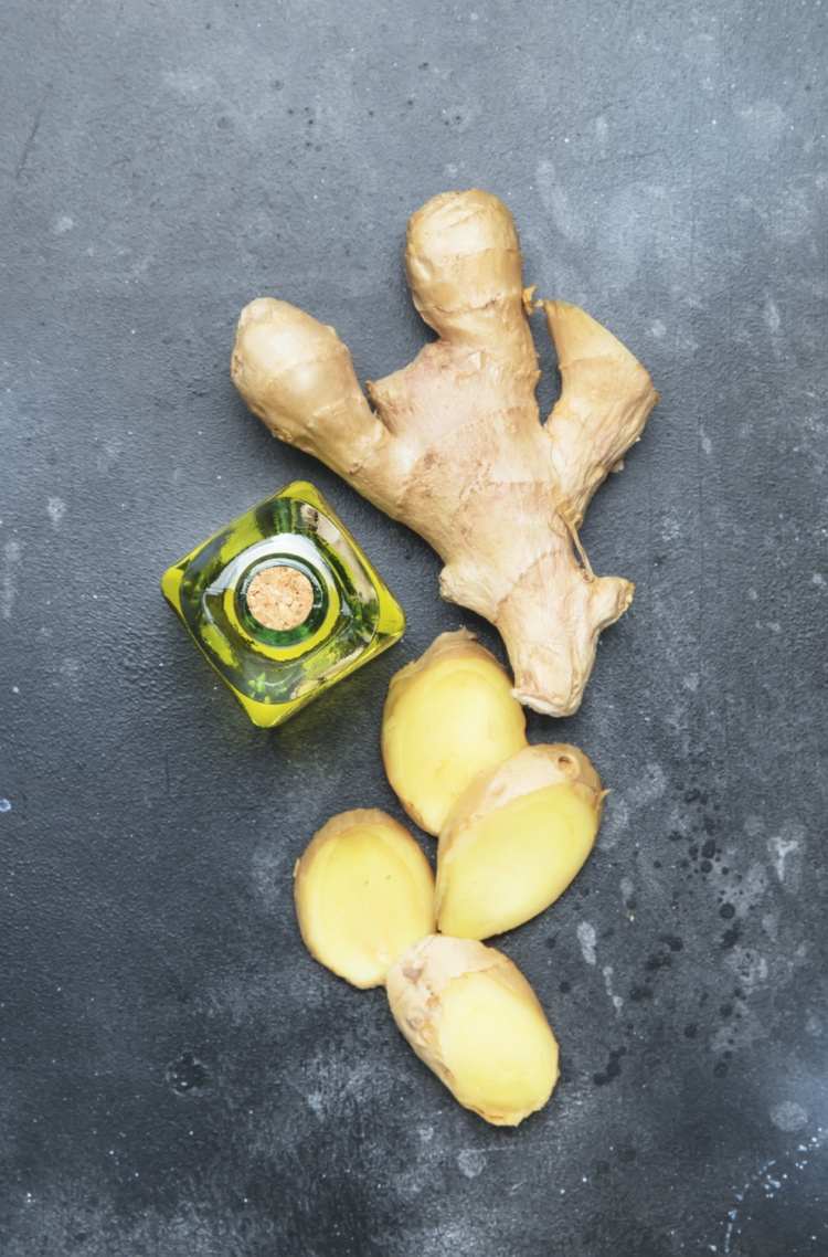 Zázvorový olej na úľavu od bolesti svalov