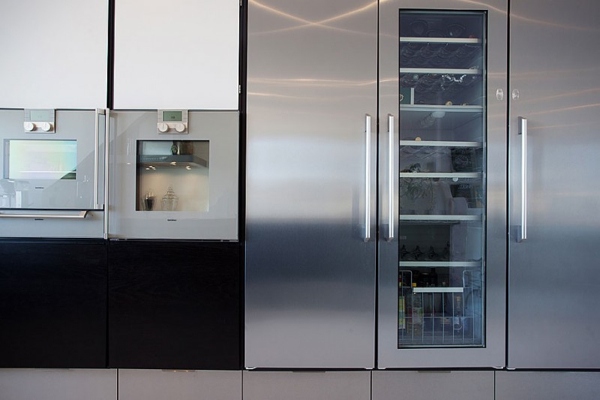 veľká chladnička z nehrdzavejúcej ocele veľká chladnička z nehrdzavejúcej ocele