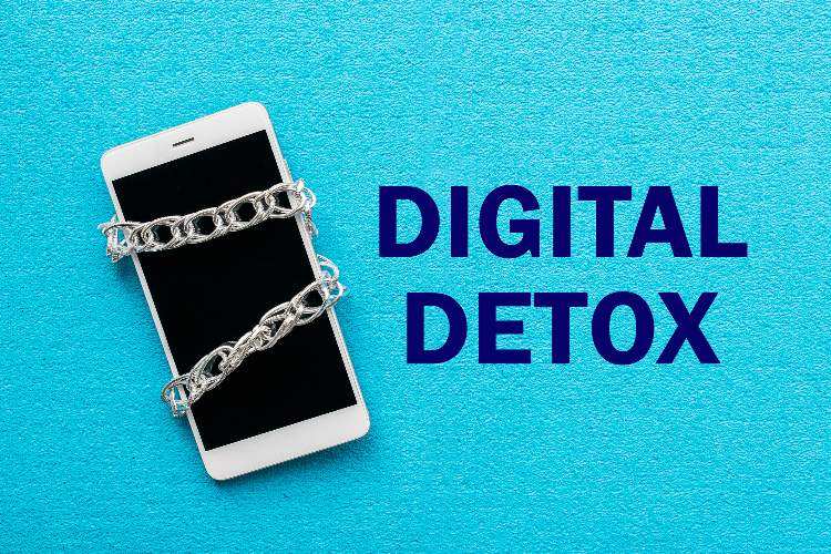 Tipy na digitálny detox, ako je vyhýbanie sa mobilným telefónom