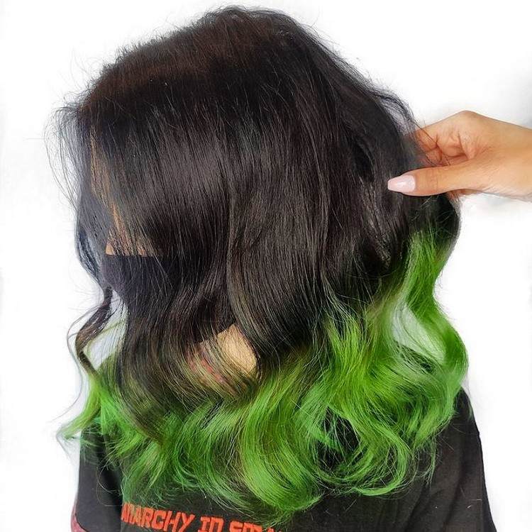 Vytvorte si farebné tipy na vlasy Trend Dip Dye Hair sami