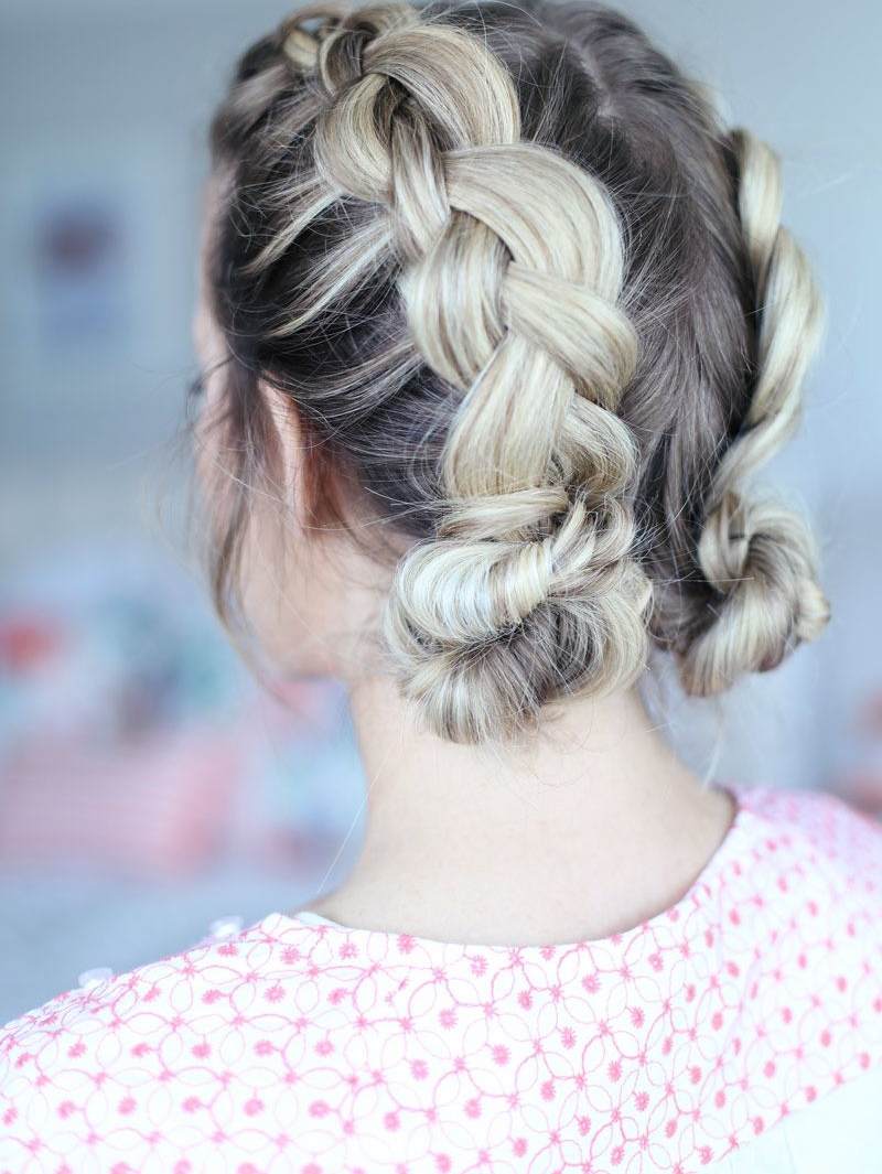 Účes sedliacky cop vrkoč Pokyny pre začiatočníkov Ombre trendy vlasov Účes dlhý bob