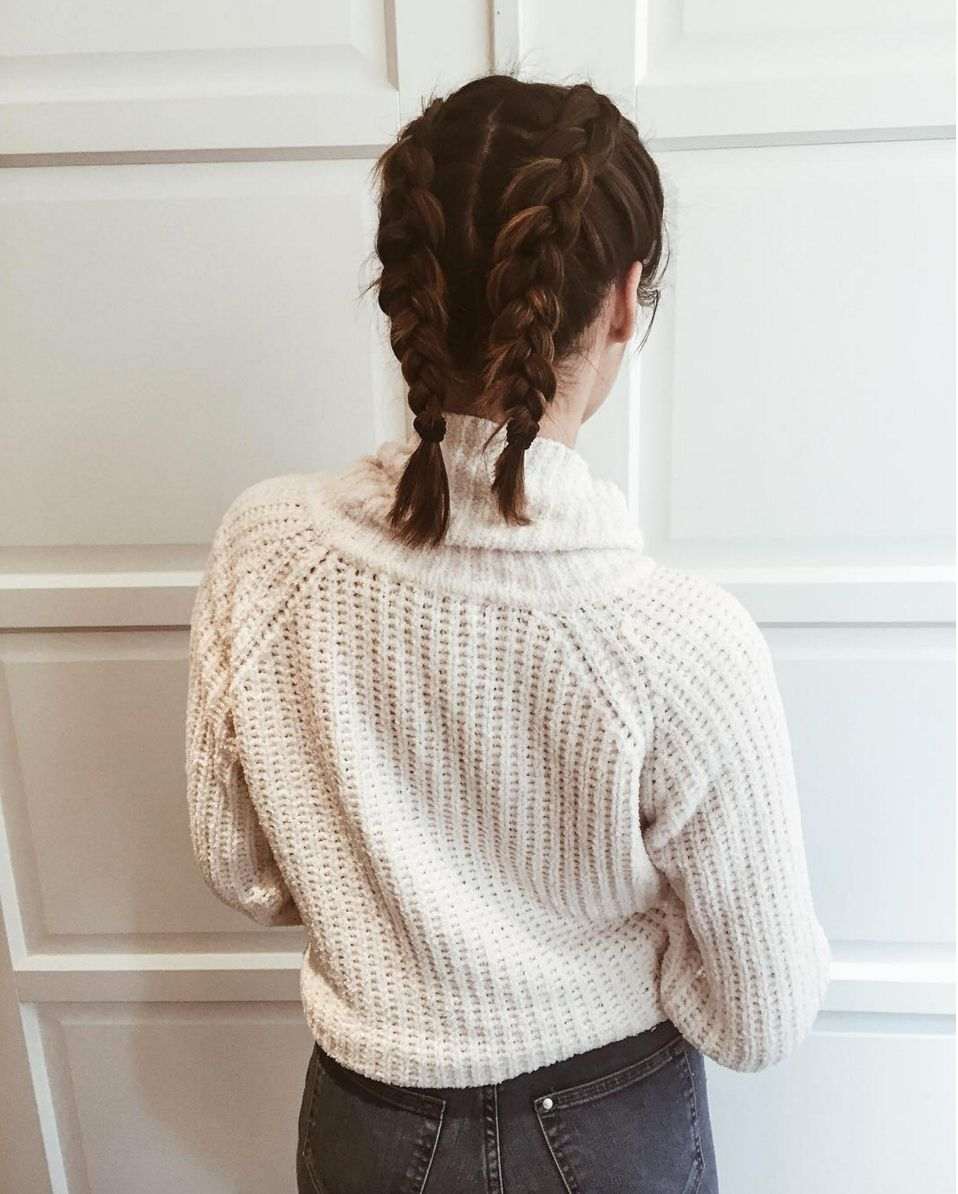 Účesy Dirndl pre krátke vlasy Boxer Braids uľahčujú pokyny