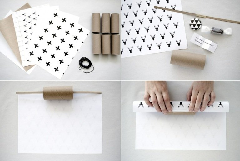 Návod na výrobu krekrov pre kreatívny kalendár