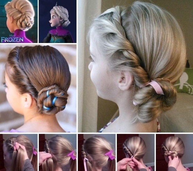 Účes z korunovácie Alsaska- Frozen účesy DIY-vrkoč-updos-z-filmu-Frozen