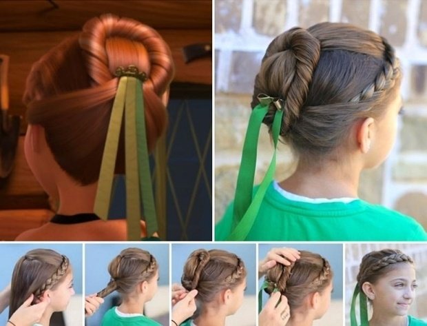 Prámiky a updos z filmu Frozen-Anna Hairstyling Prámiky-a-updos-pre-dievčatá-inštrukcie-obrázky