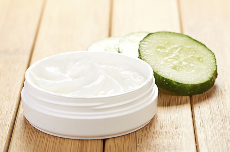 urobte si uhorkovú masku sami starostlivosť o pleť tváre