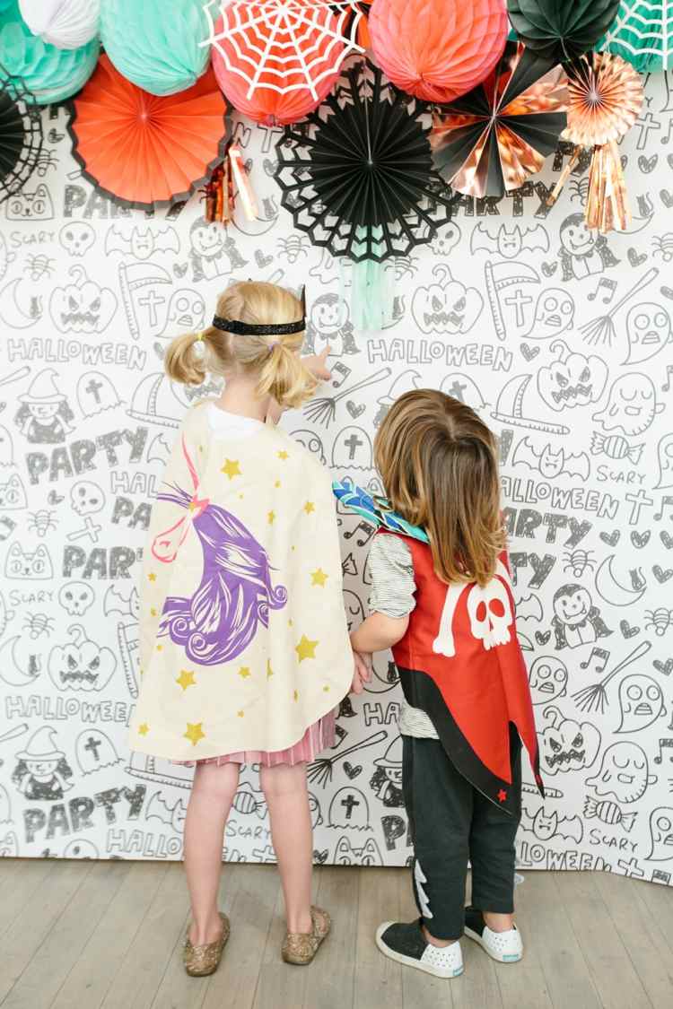 Jednoduchý nápad na remeslá pre halloweensku párty na fotografovanie