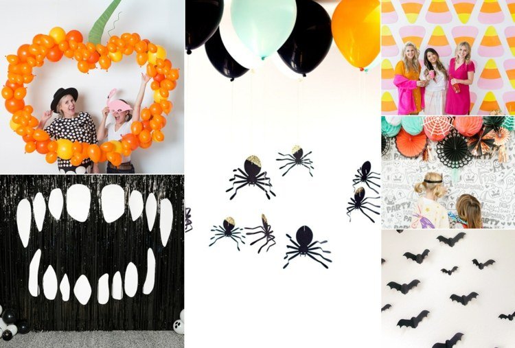 Vytvorte si vlastné halloweenske pozadie pre fotografie a ako dekoráciu