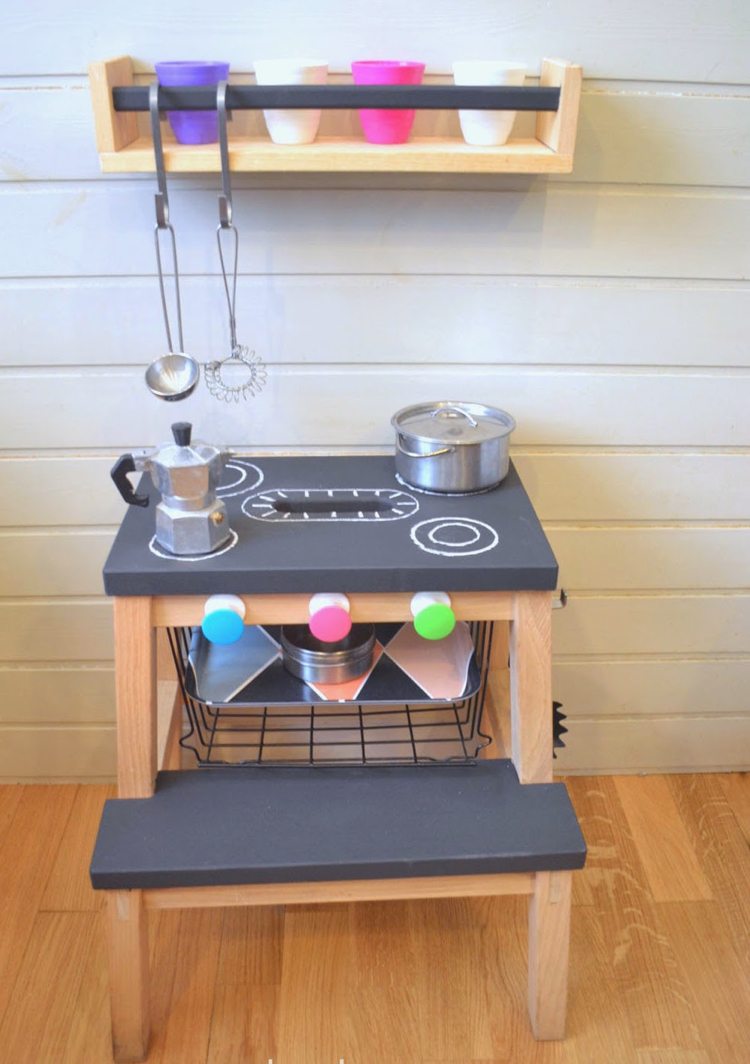 diy-nápady-hrajte-kuchyňu-sami. urobte-ikea-stoličku
