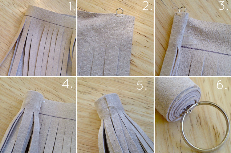 diy-nápady-doplnky-kľúčenka-koža-strapec-drotár