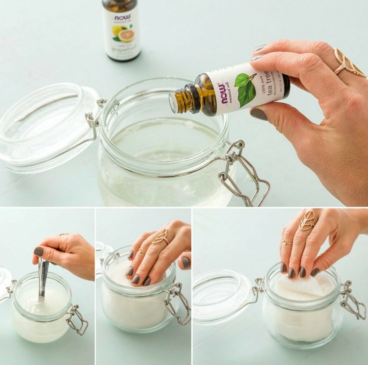 Odličovač-bavlnené tampóny-čistič-aromaterapia