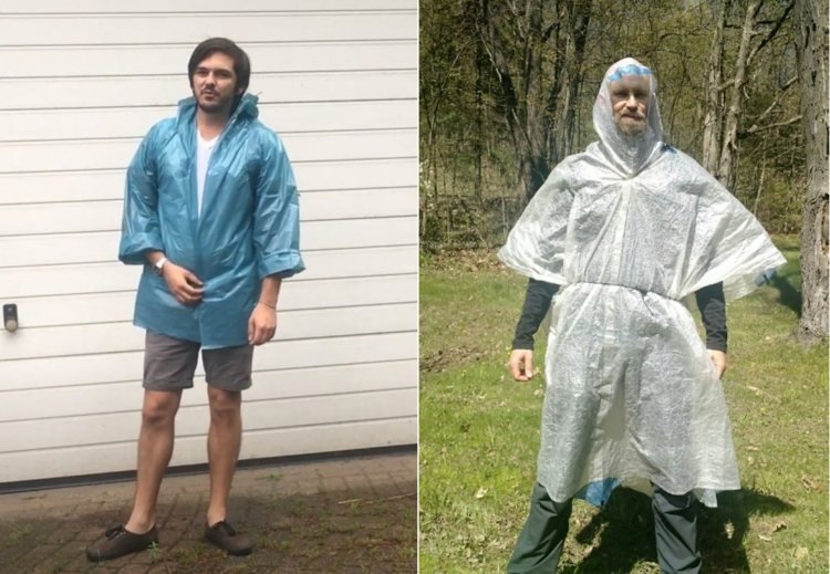 Plastová pláštenka a pončo Tinker - jednoduchý návod