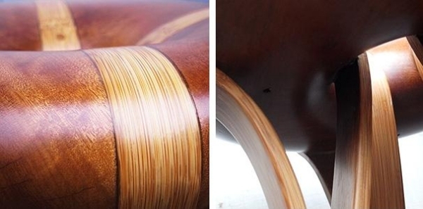 Farebné nuansy drevenej stoličky nápady dizajnu interiér Drevená stolička farebné nuansy dizajnové nápady interiér moderný