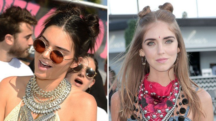 Dva drdoly Účesy dva drdoly účes pre dlhé vlasy Účesové trendy