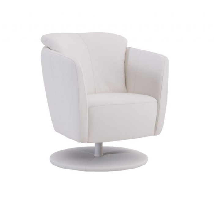 klasické-otočné kreslo-vyrobené z kože-biele podrúčky-Willi-Schillig-DIVA