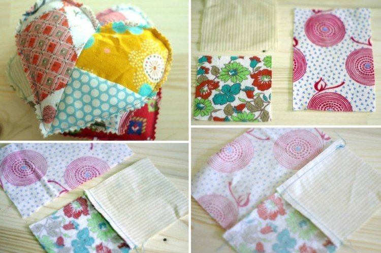 Voňavé vrecúška si urobte sami-návod na ušitie v tvare srdca