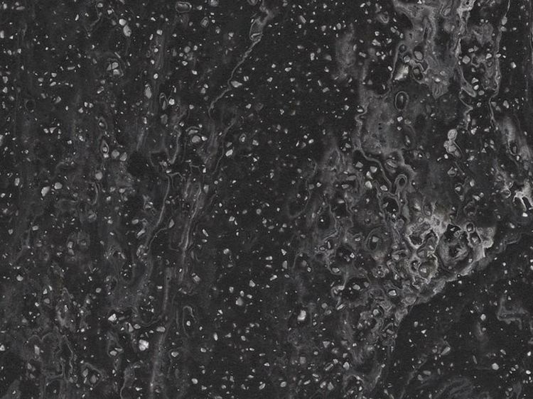 dupont corian Cosmos Prima čierna biela sivá