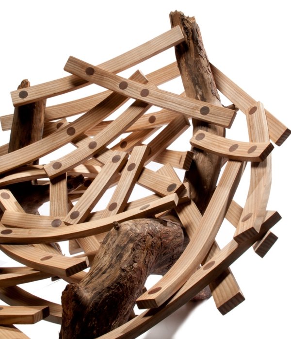 Návrhárske kreslo na konáre stromov-Studio Eyrie-Floris Wubben