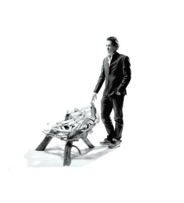 Rustikálna stolička na tvorbu Floris Wubben-Design