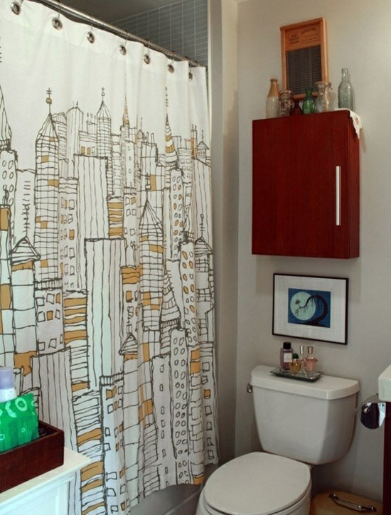 Nápady obrázky panoráma mesta dizajn kúpeľňa