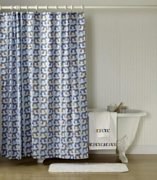 Dizajnový sprchový záves vhodný pre deti