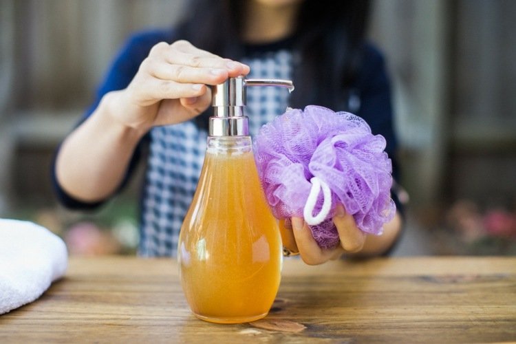 med prírodné produkty domáce opravné prostriedky pripraviť sprchový gél