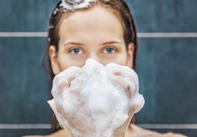 pripravte si sprchový gél podľa pokynov