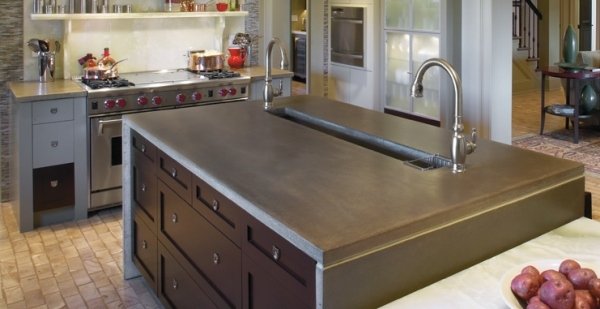 Kuchynská linka vstavaný drez-Kohler