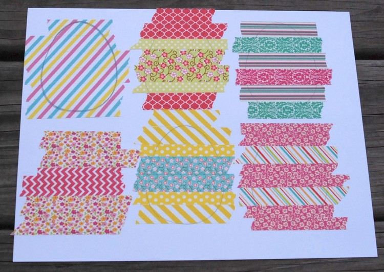 Veľkonočné karty-drotár-deti-ozdobné-pásky-pruhy-kombinovať