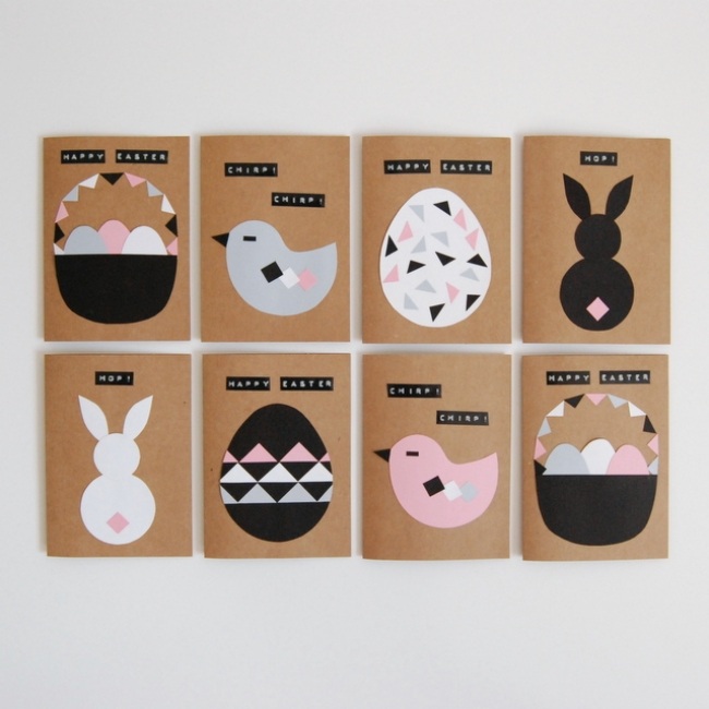 Washi-páska-veľkonočné karty-drotár-s-deťmi-nápady-zajačie motívy