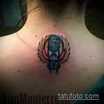 Tetoválás egyiptomi stílusban # 470 - a minta hűvös változata, amely jól használható változtatásra és alkalmazásra egyiptomi stílusú tetoválásként férfiaknak