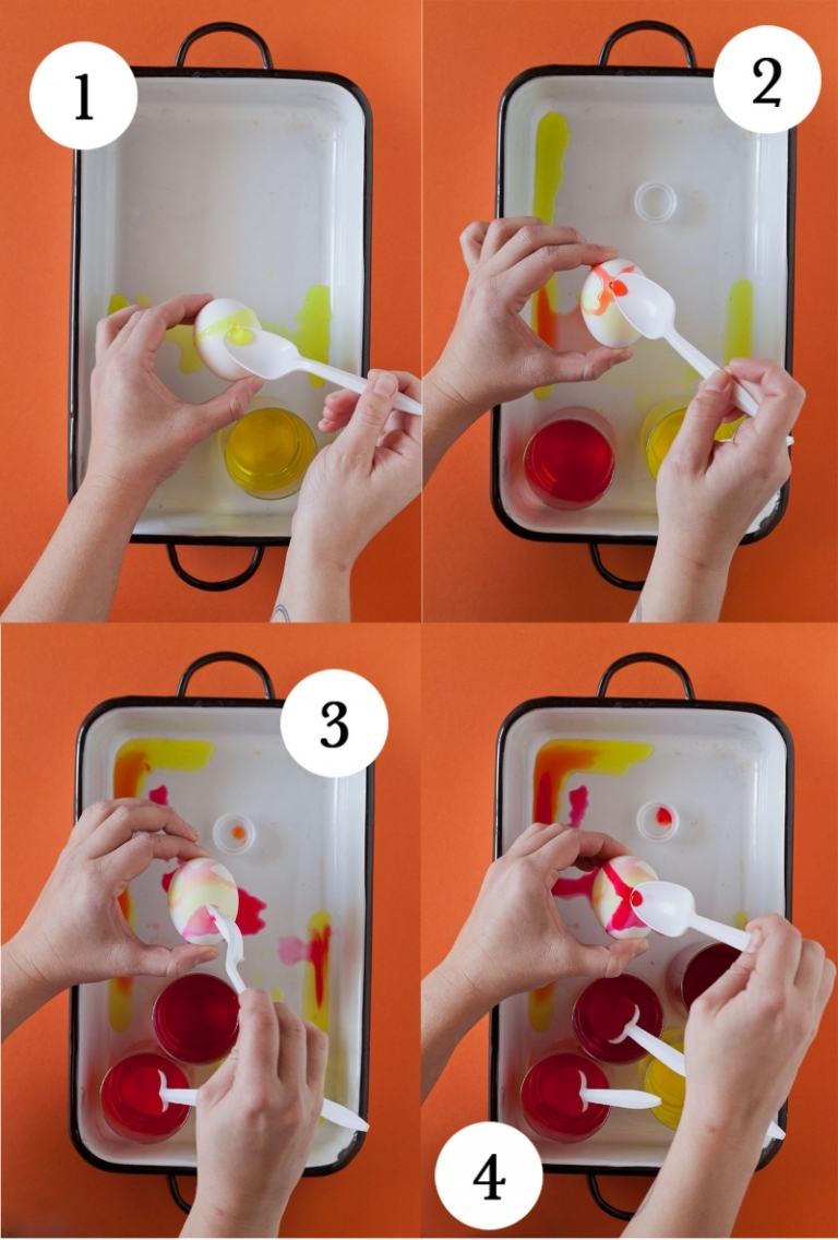 Vajíčko-farba-voda-farebná-optika-návod-návod