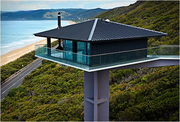 plávajúci dom austrália vysoký 40 metrov plávajúci dom v Austrálii vysoký 40 metrov