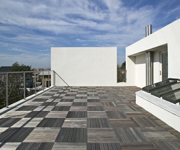 moderná strešná terasa - luxus