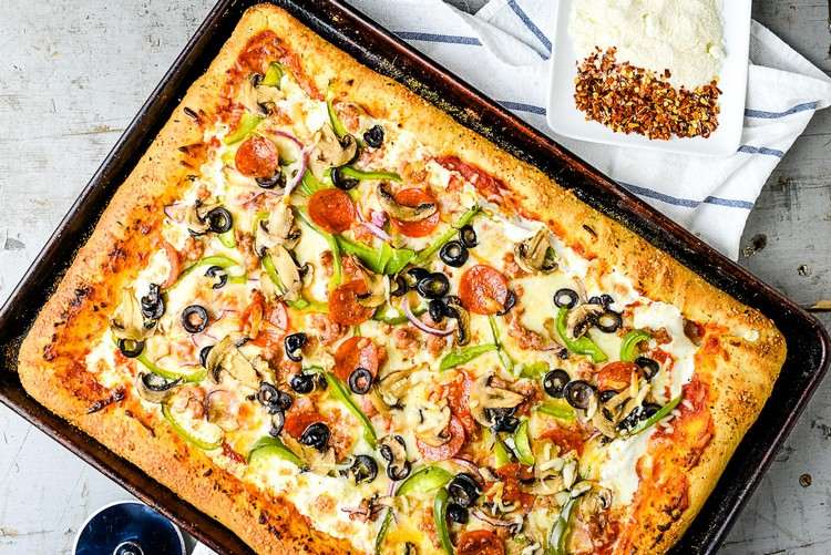 Plech na pečenie recepty na rýchle pizze na večeru