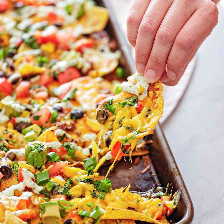 Nachos recept jednoducho Misky na pečenie