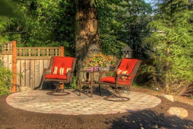 Strom do záhrady tradične vyzerá ako vonkajší priestor