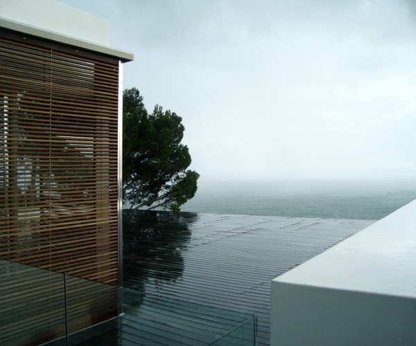 Moderná dekorácia prázdninového domu moderná architektúra - vila v Južnej Afrike