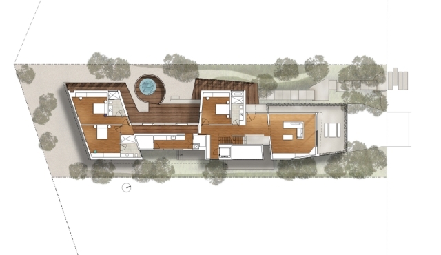 luxusná rezidencia-queenscliff-pobrežie-oceán-john-wardle-architekti