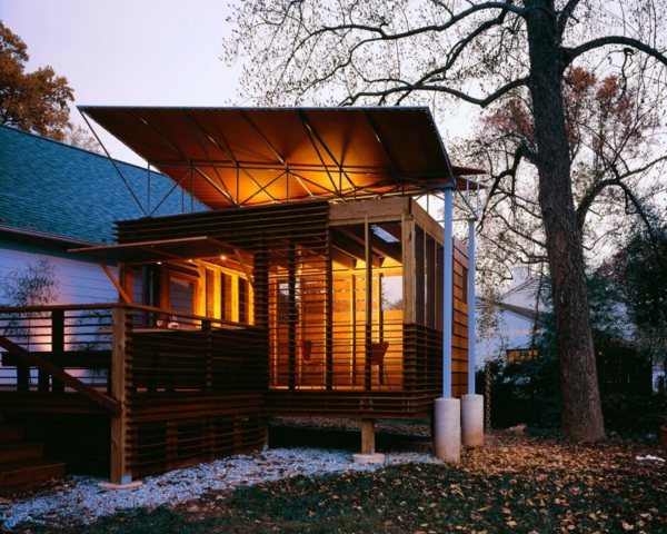 inovatívne zastrešenie letného domu