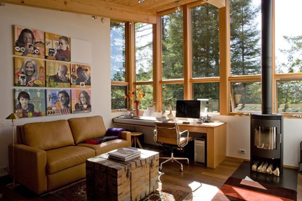 Dekorácia dreveného domu