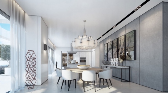 W-Tower-obytná veža-byt-bielo-sivá-farebná schéma-svetlo-vzdušný-loftový štýl