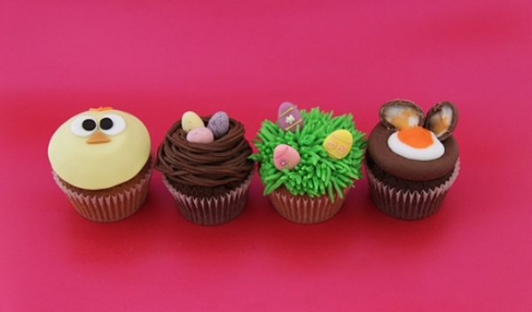 Recepty na veľkonočné koláče-jednoduché varenie s deťmi-nápady-cupcakes Recepty na veľkonočný koláč-veľkonočné nápady na zdobenie-košíčky