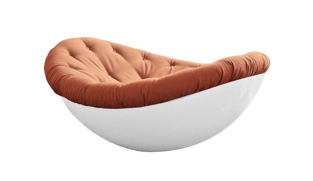 kreslo rôzne farby možné červené čalúnenie mäkké