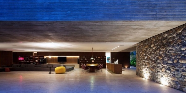 ipes house studiomk27 dizajn interiéru nočného osvetlenia