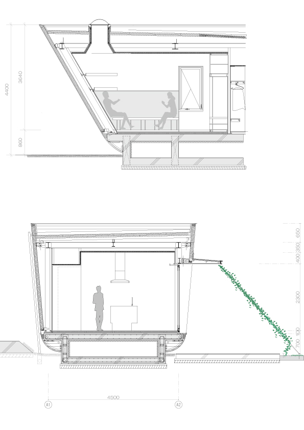 dom japonsko plán skryť kumaki architekt kancelária moderný dom japonsko plán skryť kumaki kancelária architekta